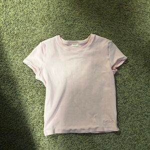 Amare Crop Pink Shirt